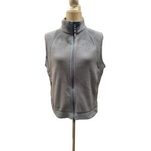 Columbia Light Blue Sleeveless Fleece Vest - Size Medium